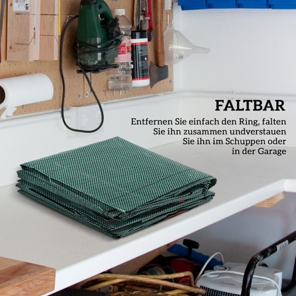Rootz 3 Pack Garden Bag - Bladpose - Affaldssæk - Vandtæt UV -beskyttelse - Ø67 x 76H CM - 272L KAPACITION