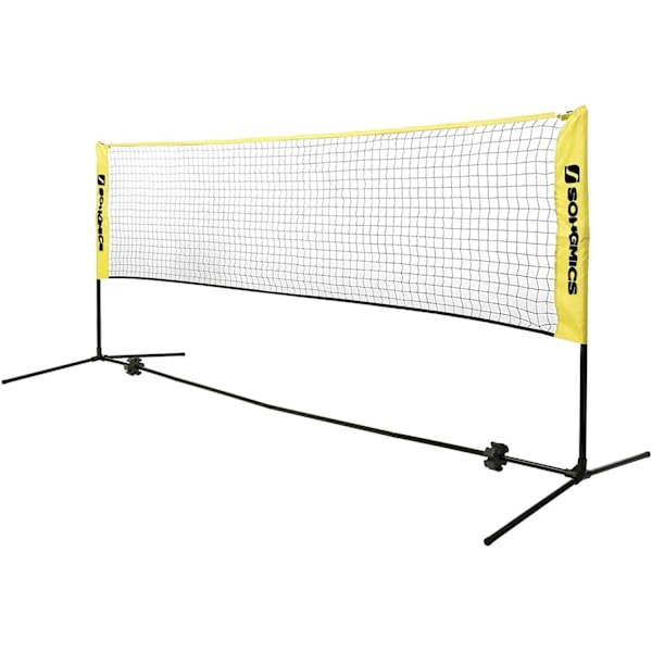 Rootz fodboldmål - Stryge - Let at sætte op og tage ned - Sort & Gul - 500 x 103 x 155 cm