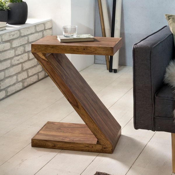 Rootz Sidebord - Z-Shape Sidebord - Sidebord - Træ - Brun