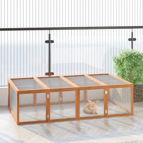 Rootz Rabbit Hutch - Ulkokotelo - Pieneläinkota - Kuusi - Luonto - 181x100x48cm