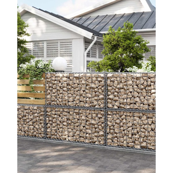Rootz Gabion Korgset - Stenbur - Stödmur - Galvaniserat stål - 100 cm x 50 cm x 30 cm - 5 cm x 10 cm Mesh - 4 mm tråd