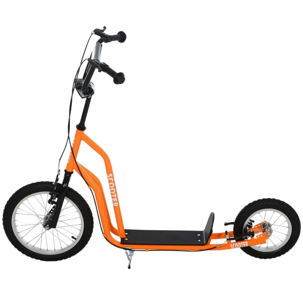 Rootz Scooter - Orange - Stål, Aluminium, Gummi - 53,14 cm x 22,83 cm x 37 cm