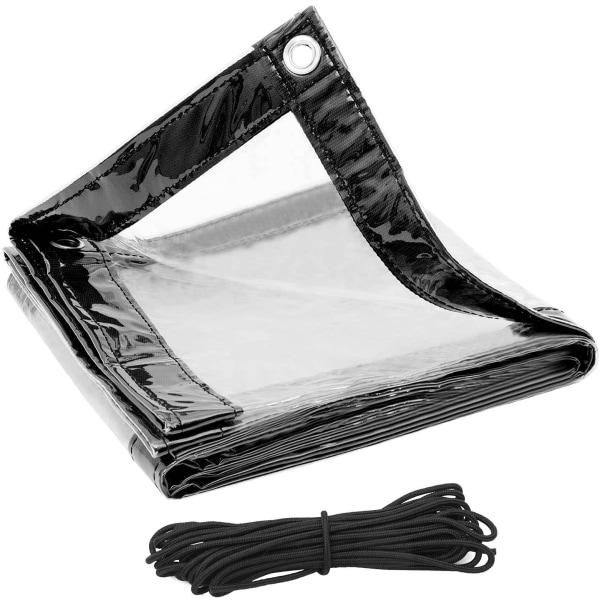 Rootz Transparent Presenning - Klart skydd - Skyddsark - 100 % vattentät - Väderbeständig - Hållbar PVC - Flera storlekar tillgängliga