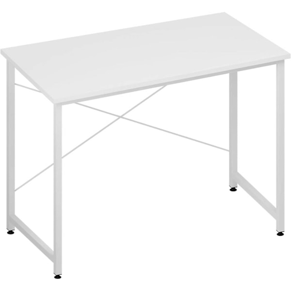 Rootz computerbord - kontorbord - studiebord - rummelig bordplade - 100 cm x 75 cm x 50 cm - E1 træmateriale - stabil struktur