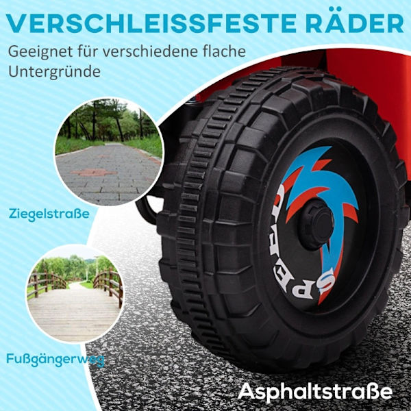 Rootz børnequad - ATV til børn - Elektrisk legetøj til kørestol - Udvikling af motoriske færdigheder - 106 cm x 41,5 cm x 48,5 cm