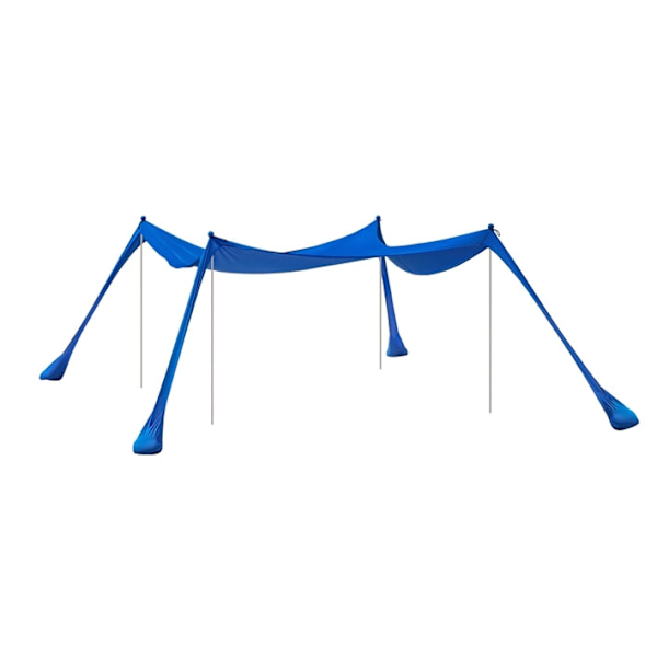 Rootz Sun Shade Sail Canopy - Strandtelt - Camping Canopy - Giver UV-beskyttelse - 400cm x 400cm x 200cm