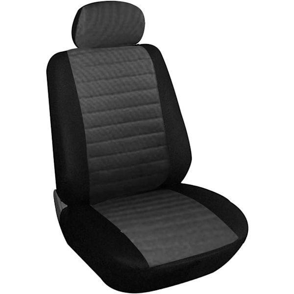 Rootz Auto Seat Protector - Bilkuddfodral - Fordonsstolsskydd - Automotive Upholstery Guard - Grå - 13,1 x 10,2 x 2,9 tum
