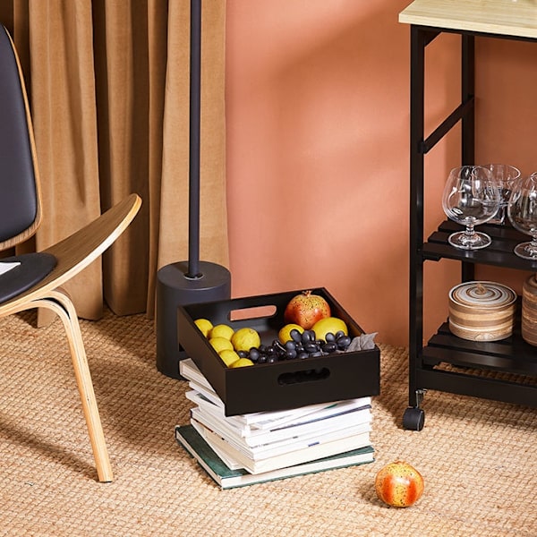 Rootz förvaringsskåp - byrå - Organizer - MDF och furu - 67cm x 84,5cm x 37cm - Mobil med hjul - Finns i 3 färger