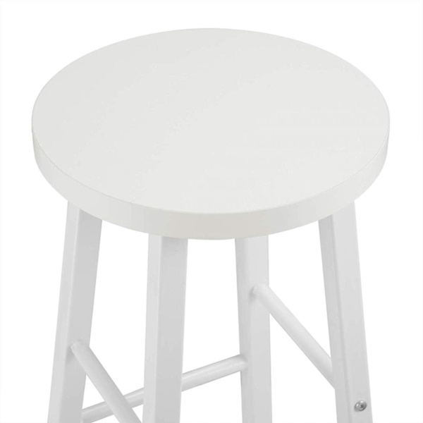Rootz Industrial Bar Pall - Bänkpall - Metall- och träpall - Robust, mångsidig, bekväm - 71 cm Sitthöjd x 30 cm Sitsdiameter