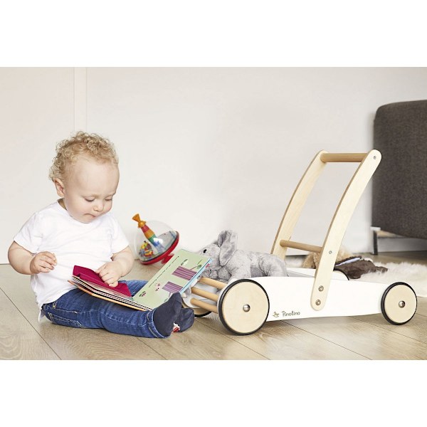 Rootz Learning Walker 'Uli' - Baby Walker - Toddler Pushcart - Justerbar bromsning - 56 cm x 32 cm x 45 cm