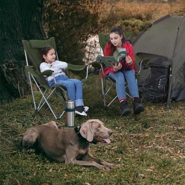 Rootz Campingstol - Bærbar Campingstol - Sammenklappelig camping