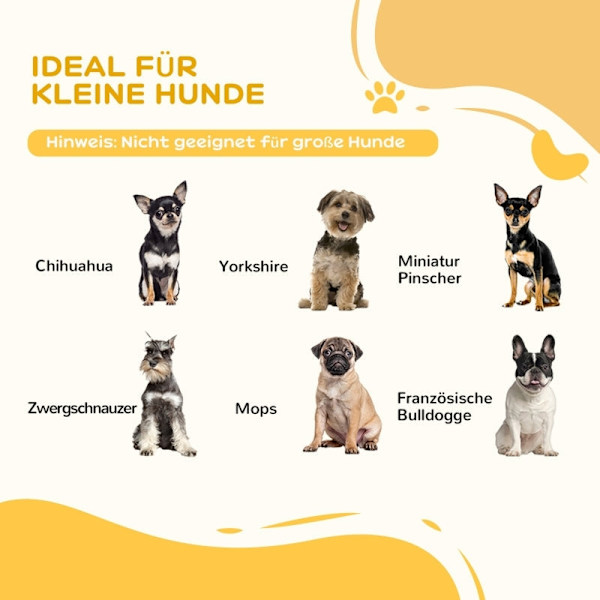 Rootz Dog Barrier - Träport för husdjur - Hundstaket inomhus - Kaffefinish - Justerbara paneler - Lilla hundvänligt - 154,5 cm x 29,5 cm x 61 cm
