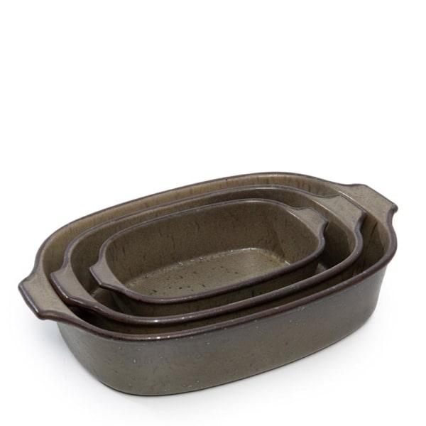 Rootz Comporta -uunilaatikko - leivontalokerot - keraamiset keittiövälineet - Artisan Design - 2 lokeron sarja