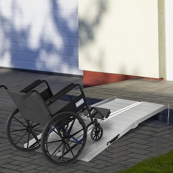 Rootz Ramp - Wheelchair Ramp - Loading Ramp - Icke -halkytan - Förbättrad rörlighet - 183L x 72W cm