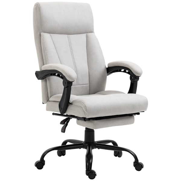 Rootz Vinsetto -hierontatyötuoli - Ergonominen pöytätuoli - Executive-tietokonetuoli - Kuusi tärinähierontapistettä - 155° kallistuskulma ja jalkatuki