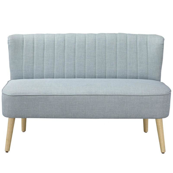 Rootz Soffa - 2-sits tygsoffa - Soffa - Lounge Soffa - Ljusgrön - 117 X 56,5 X 77 Cm