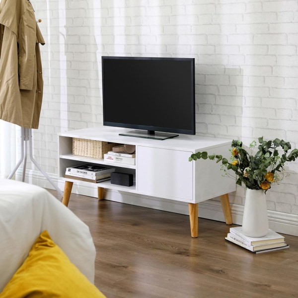 Rootz TV-stativ - TV Lowboard til fladskærme - Mediekonsol - TV-