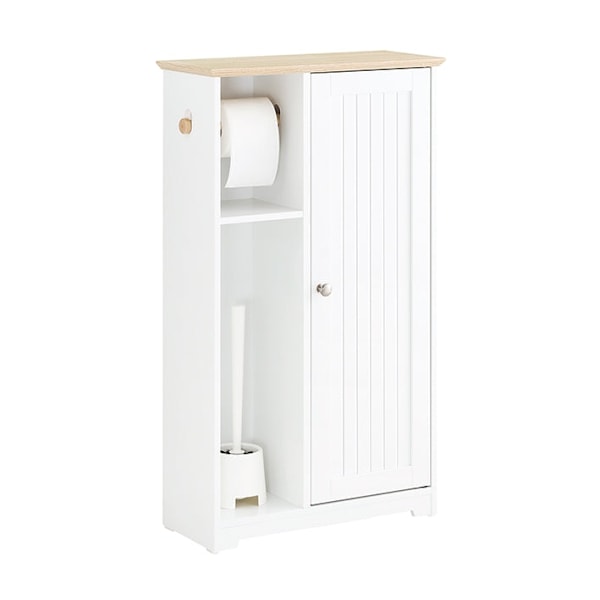 Rootz Moderne badeværelsesskab - forfængelighed opbevaring - toiletarrangør - vandtæt - 50 cm x 86 cm x 21 cm