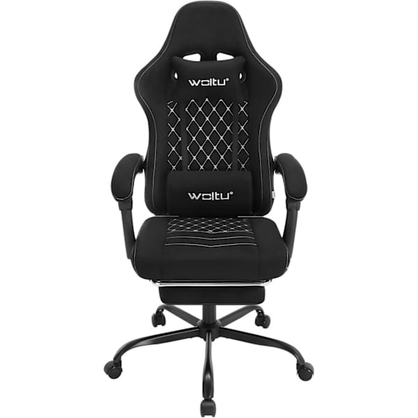 Rootz-hierontapelituoli - Ristiselän tuki - Makaava toiminto - Ergonominen muotoilu - Leveä pehmustettu istuin - 64 cm x 127 cm x 54 cm