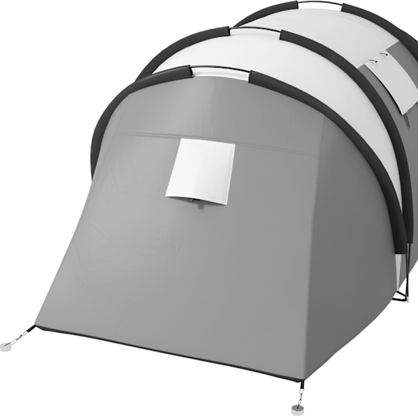 Rootz Campingtelt - Familietelt - Tunneltelt - Vandafvisende - Let transport - 450 cm x 220 cm x 180 cm
