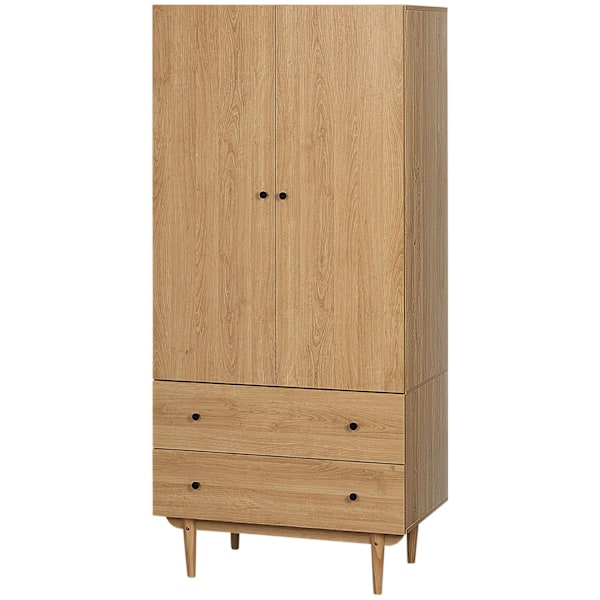 Rootz Garderobe - skab - Opbevaringsskab - Moderne design - 80 cm x 52 cm x 180 cm