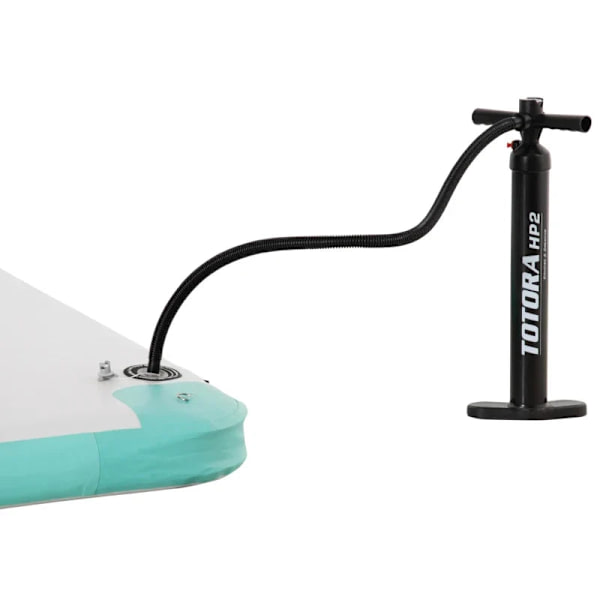 Rootz uppblåsbar badö - Simö - Solstolsö - Upp till 500 Kg Lastkapacitet - Plast - Vit + Blå + Grön - 304 x 204 x 15 cm