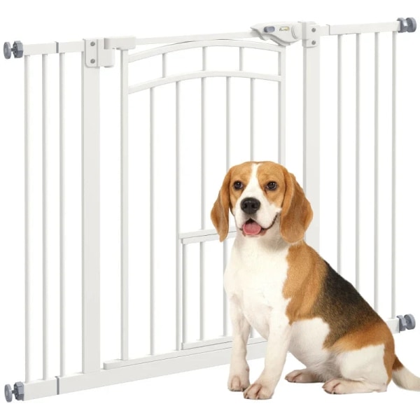 Rootz Dog Gate - Trappport - Automatisk stängning - Justeringssk