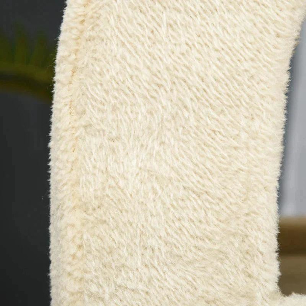 Rootz Skrapstolpe - Cat Cave - Cat Scratching Stolpe - Cat Climbing Tree - Kattsäng - Kaffe - 40 x 34 x 91 cm