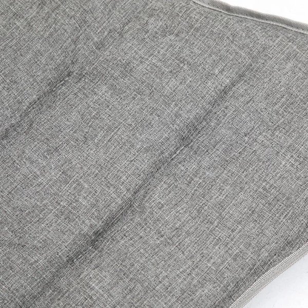 Rootz Campingstol - Fällbar Campingstol - Fällstol - Stål/Polyester - Ljusgrå - 88 x 74 x 84 cm
