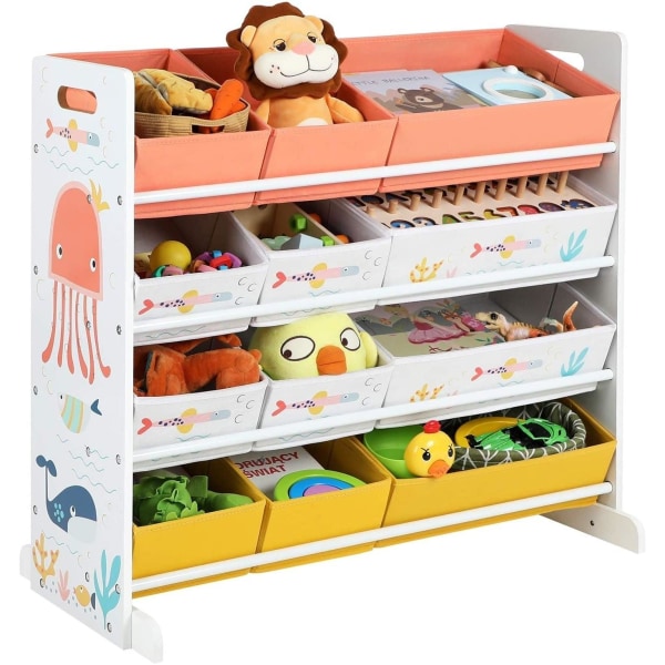 Rootz Toys Organizer - Leksaksskåp - Barnrumsskåp - Förvaringssk