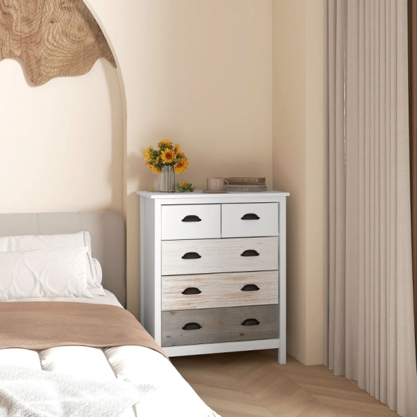 Rootz skänk - Byrå - Förvaringsskåp - Generös förvaring - Kraftig MDF och furu - Tippskydd - 38D x 70W x 85H cm