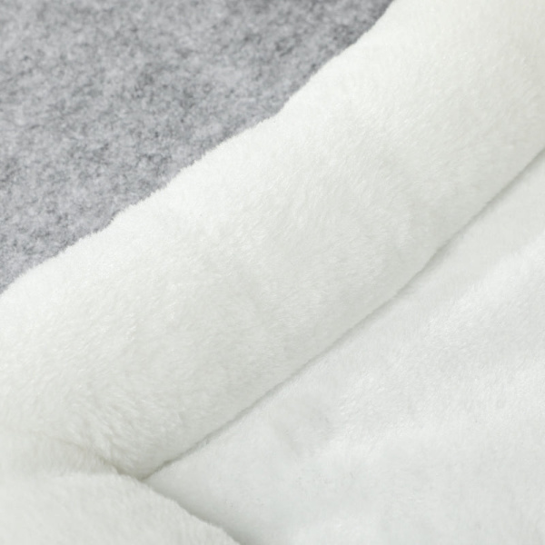 Rootz Cat House - Cat Cave Bed - Mysig Cat Condo - Mjuk kudde - Dubbla lägenheter - 74cm x 37,5cm x 78,5cm