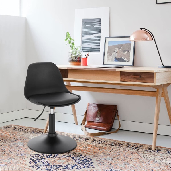 Rootz justerbar barpall - Bänkpall - Snurrstol - Ergonomisk design - Enkel montering - Robust konstruktion - 41cm x 61-73cm x 39cm