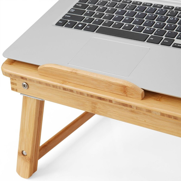 Rootz Laptopbord - Höjdjusterbart Laptopbord - Robust Och Stabilt - Mångsidigt - Fällbart Laptopbord - Mobil Laptop Workstation - Lättvikts - Modern d