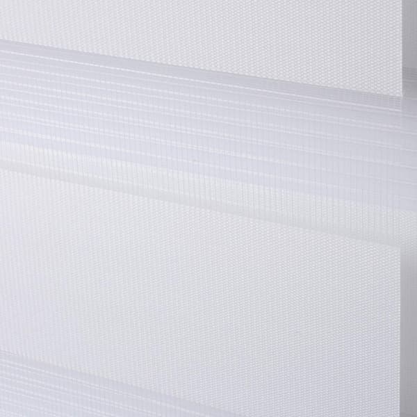 Rootz Double Roller Blind - Duo Roller - No -Drill -persienner - Lys & privatlivskontrol - White 100x220cm - Holdbart polyesterstof