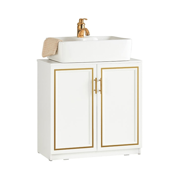 Rootz Opbevaringsskab - Underskab - Organizer - MDF Materiale - Pladsbesparende - 60cm x 61cm x 30cm