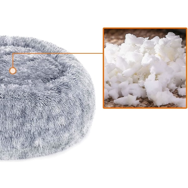 Rootz Hundeseng - Katteseng - Dyreseng - Grå - 60 x 20 cm
