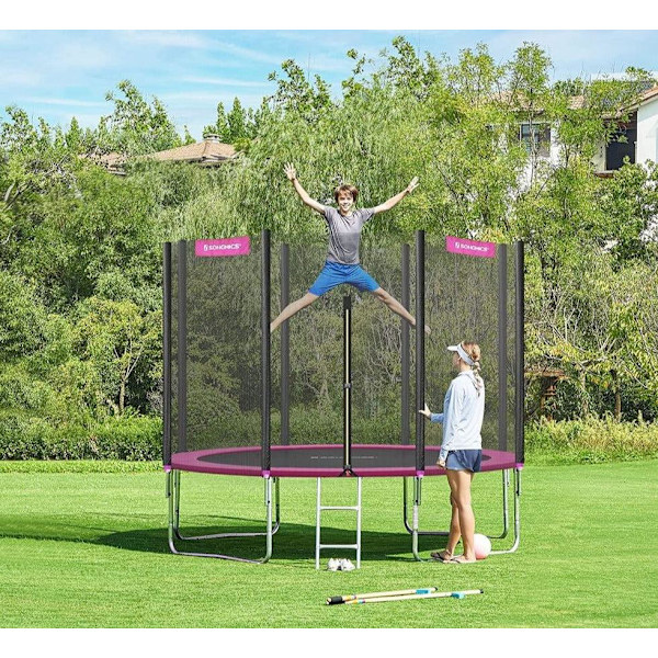 Rootz Trampolin - Utomhusstudsmatta - Barnstudsmatta - Ministudsmatta - Trampolinpark - Hoppstudsmatta - Svart/Grön