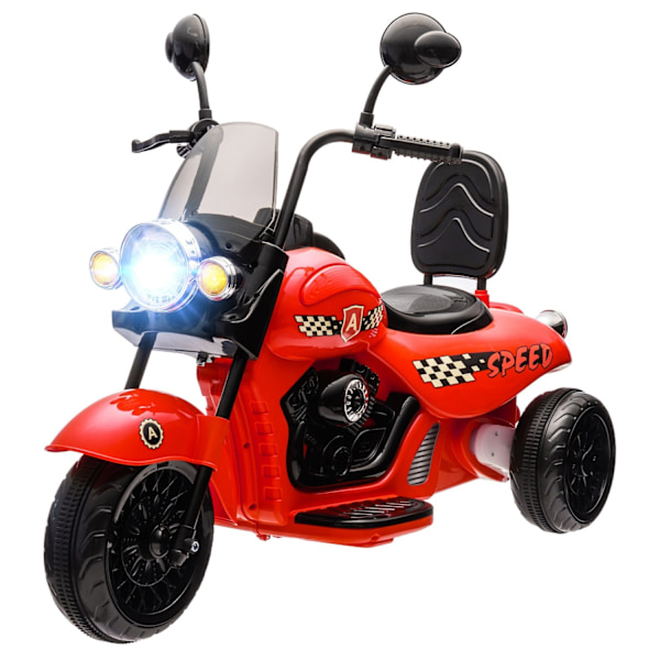 Rootz Electric Children's Motorcycle - Ride -On -pyörä - 3 -pyöräinen skootteri - Safe & Fun - 110cm x 48cm x 56cm