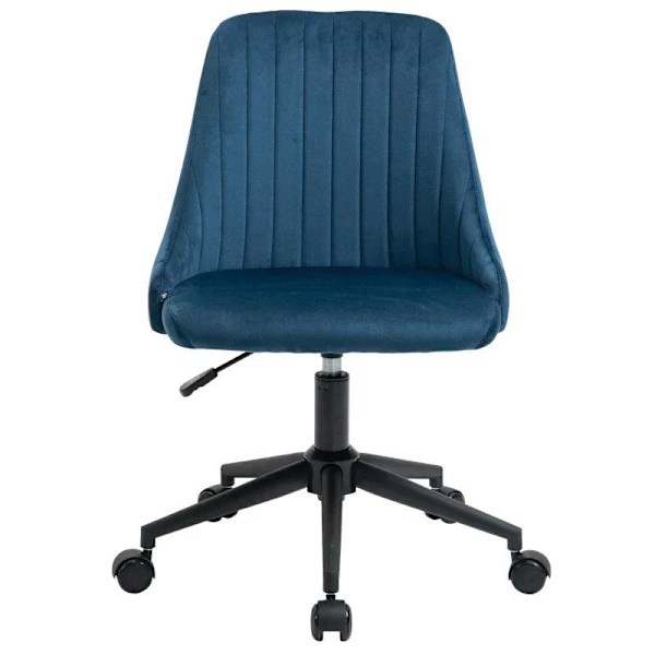 Rootz kontorsstol - Ergonomisk stol - Snurrstol - Relaxstol - Skrivbordsstol - Blå