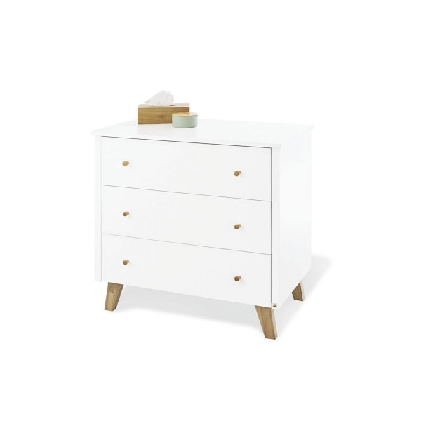 Rootz Changing Unit 'Pan' leveä - Baby Dresser - Taimitarhanvaihtopöytä - Säädettävä korkeus - 100 cm x 56 cm x 101cm