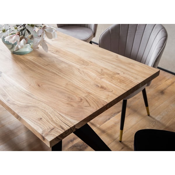 Rootzin käsintehty ruokapöytä - Loft Style - Modern Pöytä - Ainutlaatuinen muotoilu - Istuimet 8 - 180 cm x 90cm x 76cm