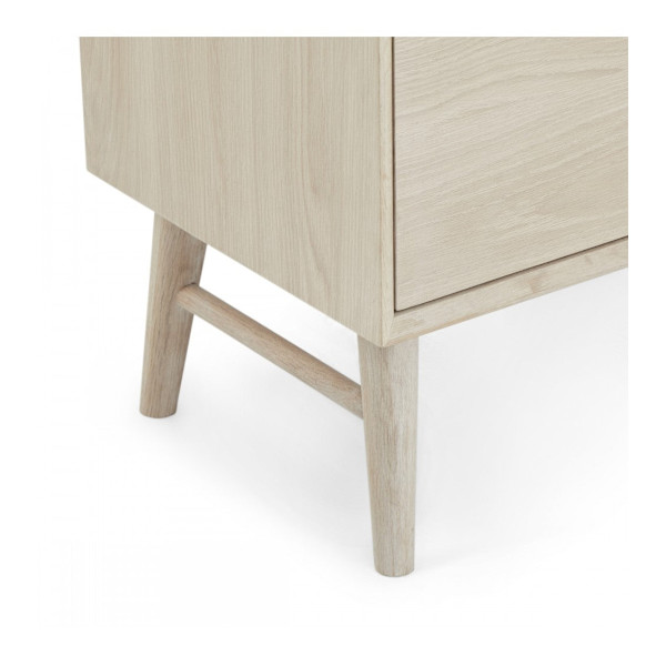 Rootz skänk - Förvaringsskåp - Buffébord - Tidlös design - Exceptionell hållbarhet - Gott om förvaring - Vitoljad ek - 42cm x 160cm x 79cm