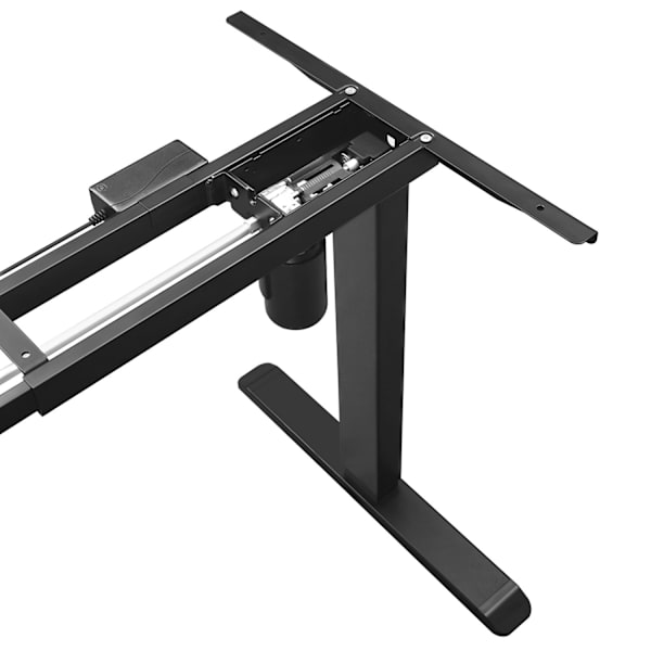 Rootz elektrisk höjdjusterbar bordsram - Ståbord - Sit Stand-skrivbord - Motoriserat skrivbord - Fjärrkontroll - (115-147) x 60 x (71-112) cm