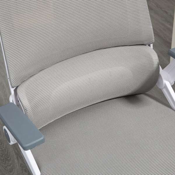 Rootz Vinsetto kontorsstol - Skrivbordsstol - Ergonomisk stol - Ultimat komfort - Justerbar höjd - Svankstöd - 58cm x 61cm x 102-119cm