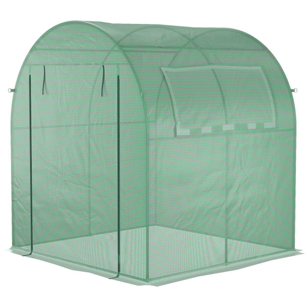 Rootz Portable Greenhouse - Plant House - Cold Frame - Pidennys kasvukausi - 180 cm x 180cm x 200 cm