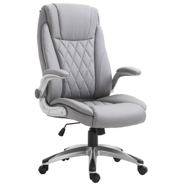 Rootz Executive Chair - Grå - Skum, Plast, Mdf - 27,36 cm x 29,92 cm x 47,64 cm