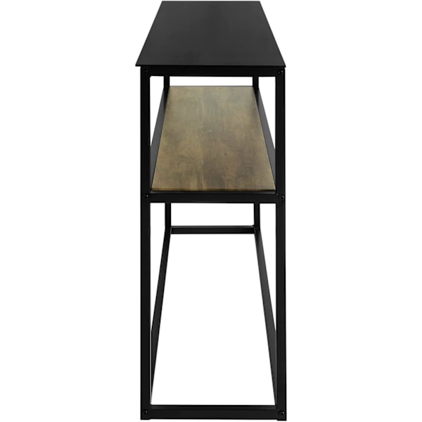 Rootz 2-vånings konsolbord - hallbord - vardagsrumsbord - soffbord - sidobord - gavelbord med glasskiva