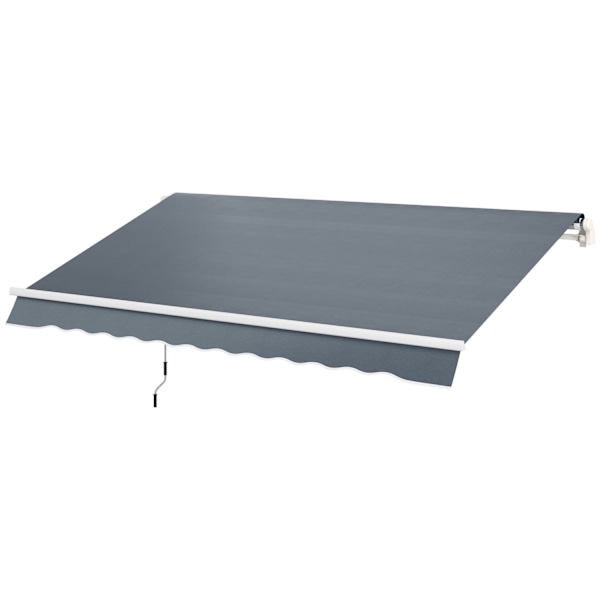 Rootz Markise -dækning - Udskiftningsstof - Vandafvisende markise - 100% polyester - UPF 50+ beskyttelse - 282 cm x 250 cm