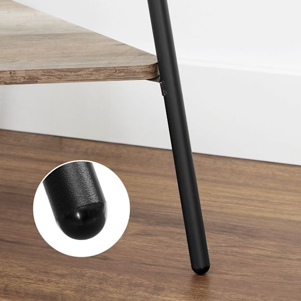 Rootz Tree Coat Stand - Knagerække - Tøjorganisering - Spånplader og stål - 49,5 cm x 49,5 cm x 179 cm - Greige Black - 3,3 kg - Nem montering